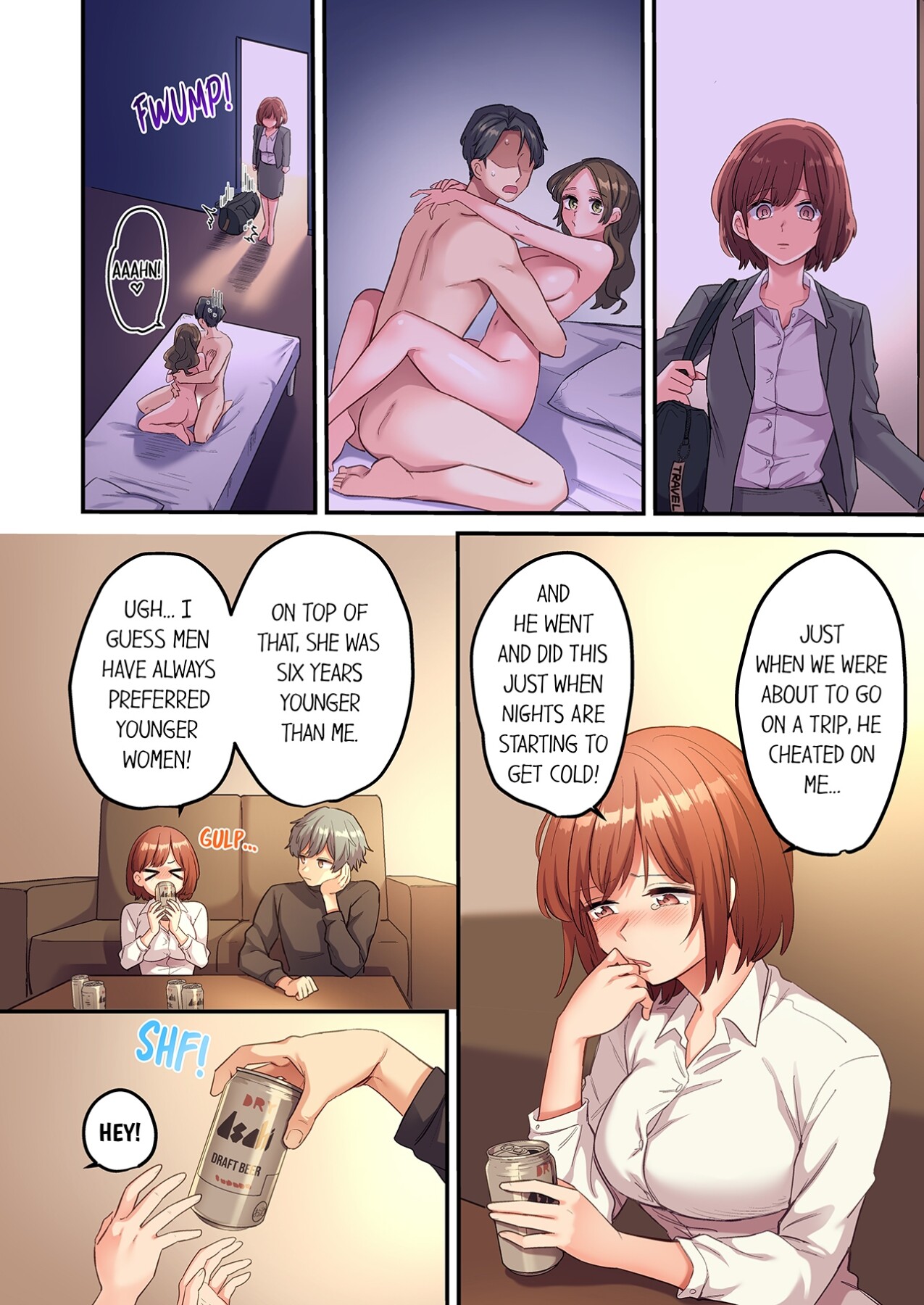 Hentai Manga Comic-Forced to Have Sex For a Week— Teased and Forced to Come by My Piece of Trash Childhood Friend 1-Read-3